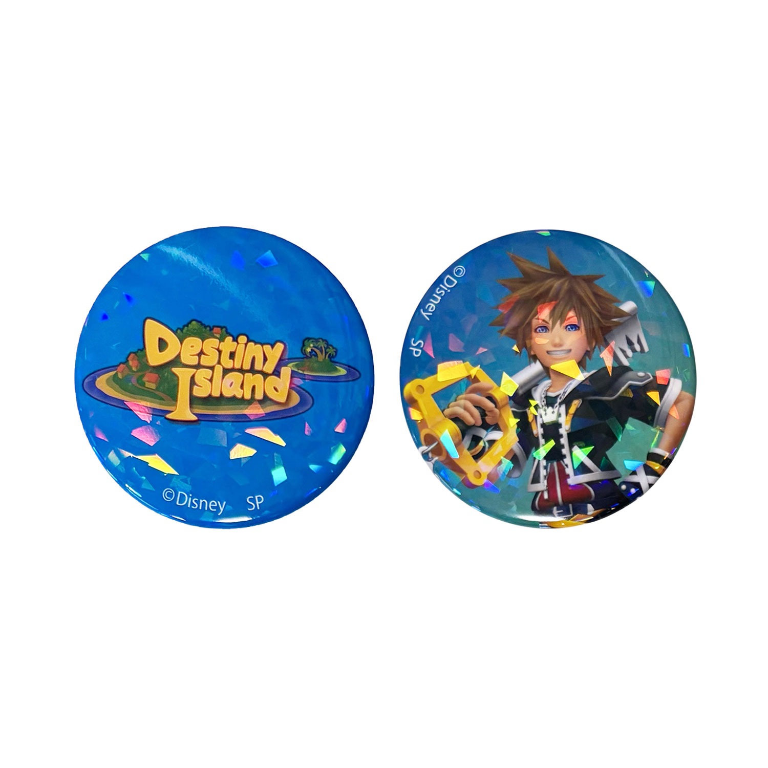 公式] メーカー直営 ディズニー キングダム ハーツ 缶バッジ ランダム2