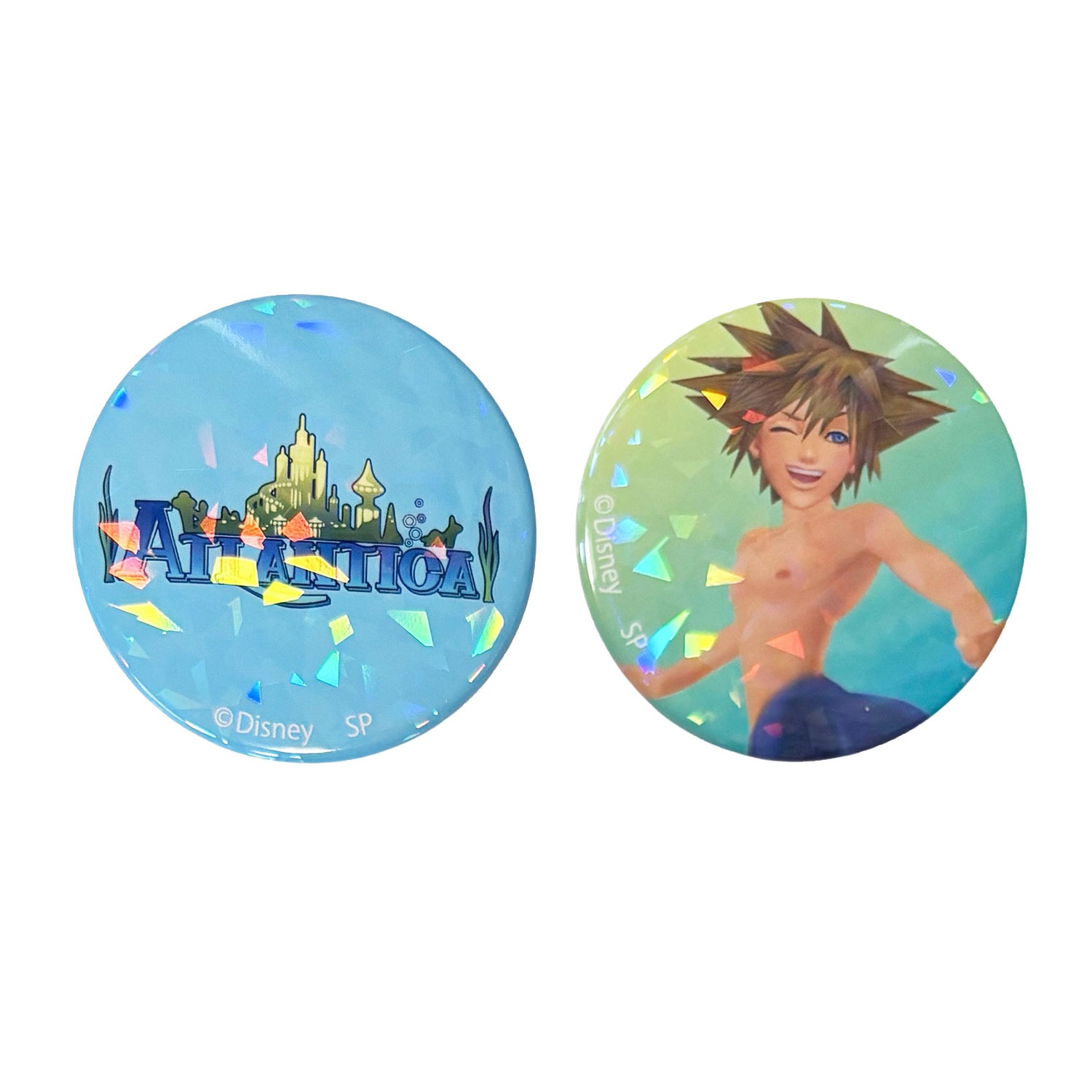 公式] メーカー直営 ディズニー キングダム ハーツ 缶バッジ ランダム2