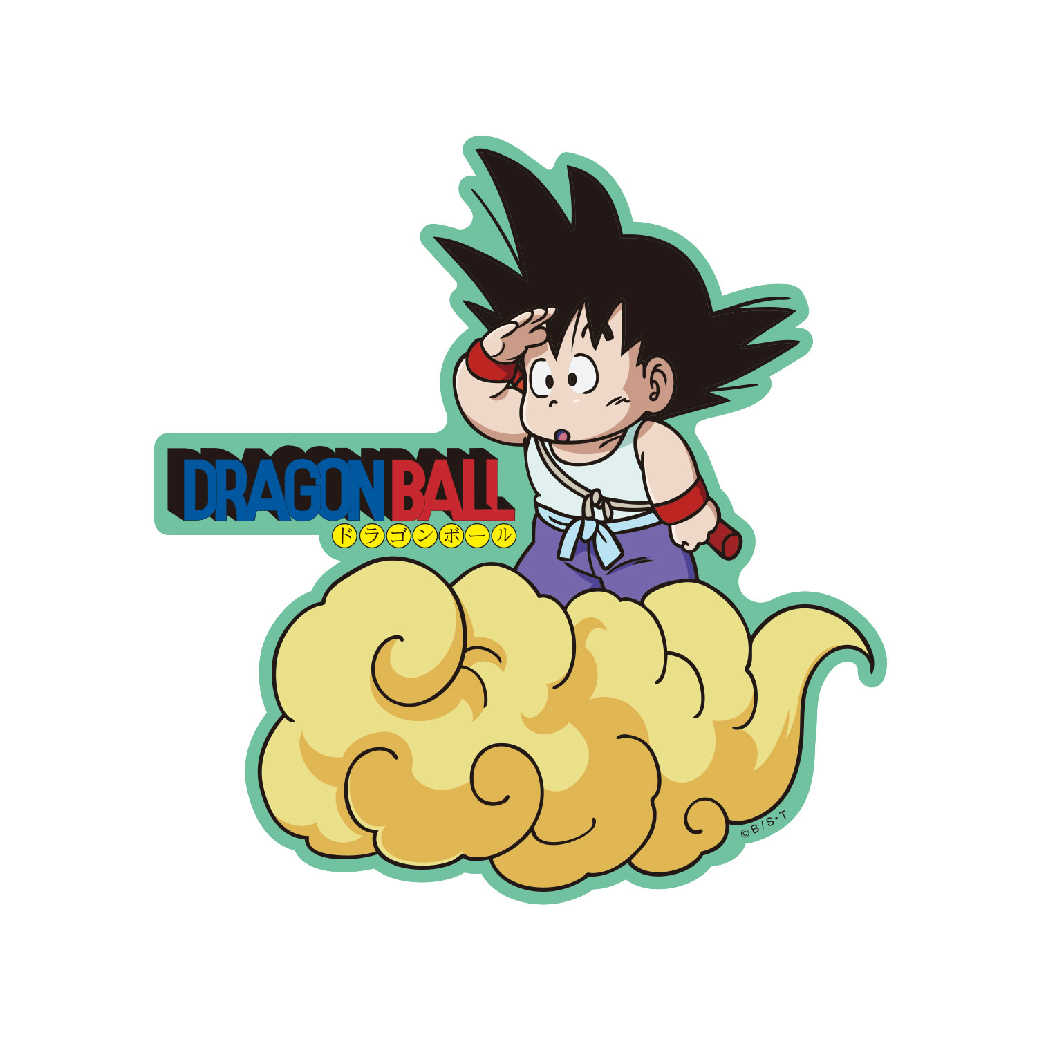 公式] メーカー直営 『ドラゴンボール』 アウトドアステッカー 悟空