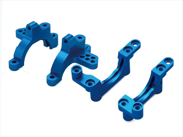 アルミアッパー＆ロアバルクセット タミヤTA05-VDF,Ver.Ⅱ ブルー