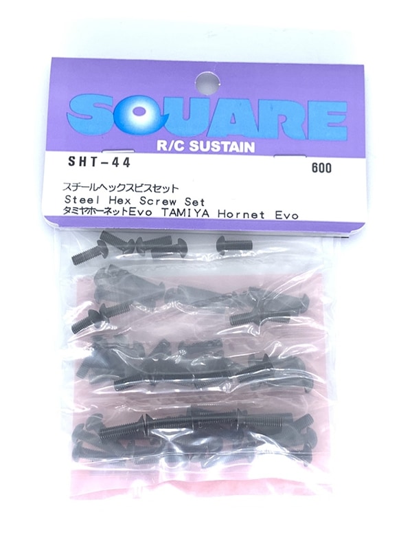 スチールヘックスビスセット タミヤホーネットEvo用 Steel hex screw