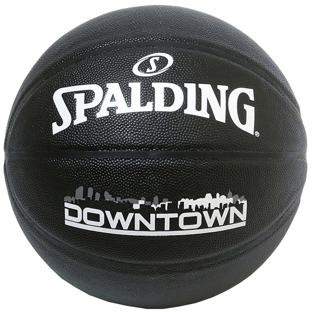 ダウンタウン 合成皮革 ブラック 7号球 76-586J | スポルディング