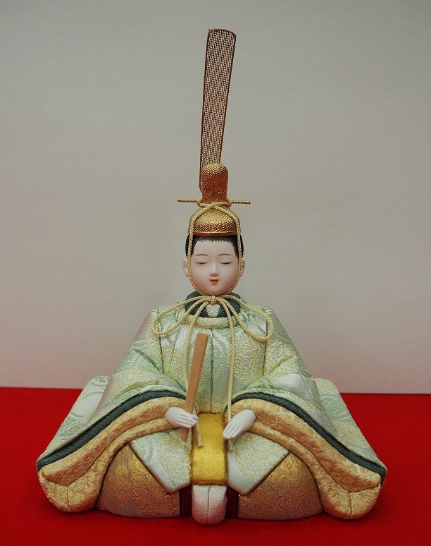 創業明治11年の人形専門店。寿月すみたやの雛人形。木村一秀作 木目込