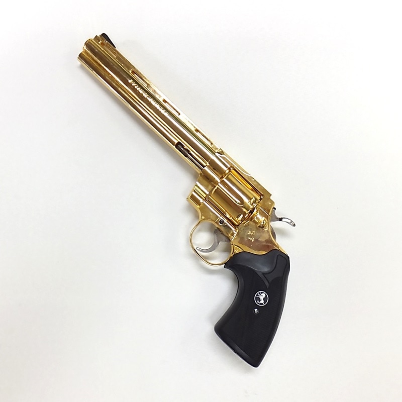 №361 コルトパイソンハンター .357マグナム 8インチ 24Kモデル