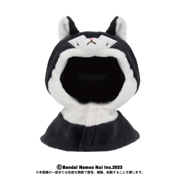 Chibiぬいのでこれーしょん】ポンチョ オオカミダークグレー | Chibi