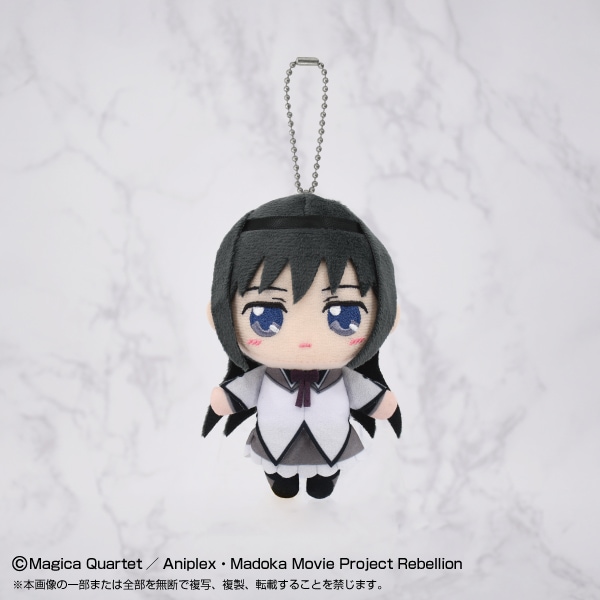 劇場版 魔法少女まどか☆マギカ】Chibiぬいマスコット 暁美 ほむら