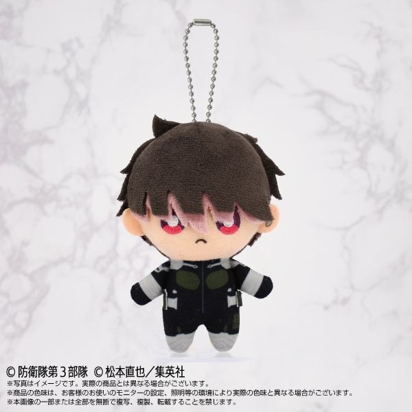 怪獣8号】Chibiぬいマスコット 鳴海弦（髪下げver.） | 怪獣8号 | shopぬい