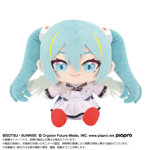 予約商品＞2026年8月再販予定【ガンダム45周年×初音ミク】ぬいぐるみ
