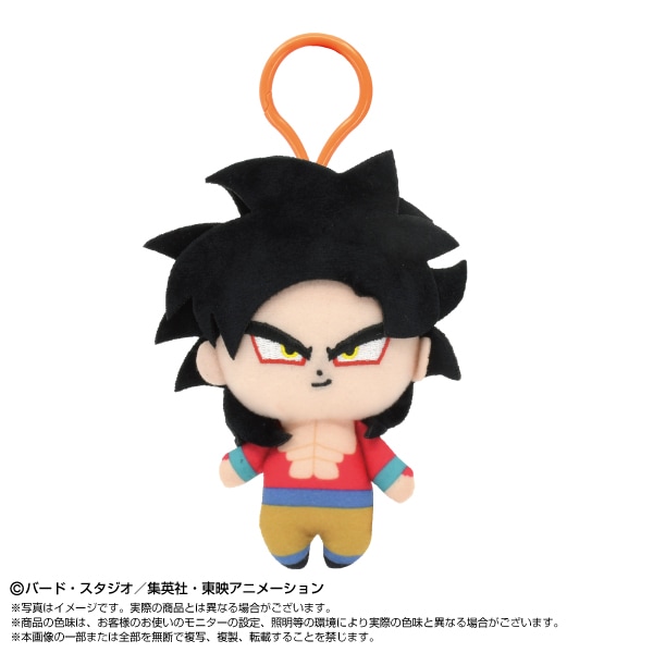 ドラゴンボールシリーズ】プラフックつきChibiぬいマスコット 超サイヤ