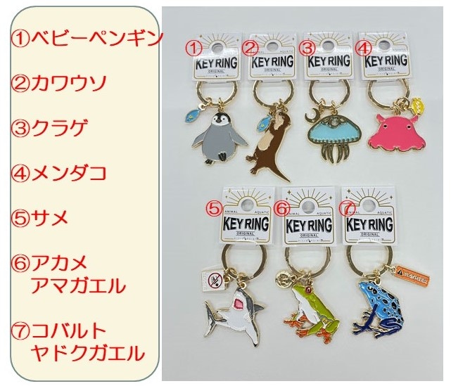 キーリング （各種） | サンシャイン水族館 online shop