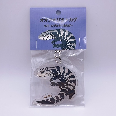 オオアオジタトカゲキーホルダー | サンシャイン水族館 online shop