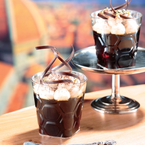 PS 71-175 パベ 400個 カップ容器【日本製 ヘキサゴン柄 六角形 ゼリー