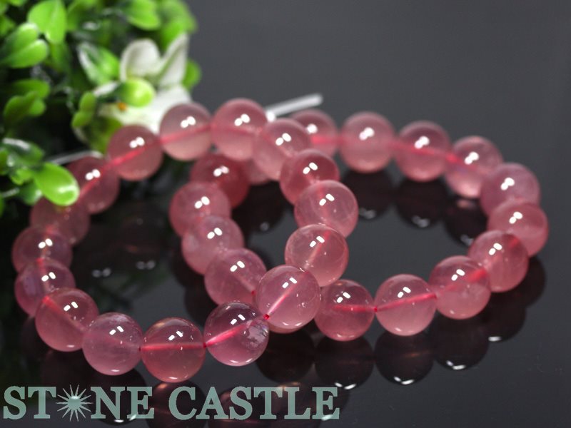 ☆高品質☆【ブレスレット】ディープスターローズクォーツ (6A) (約