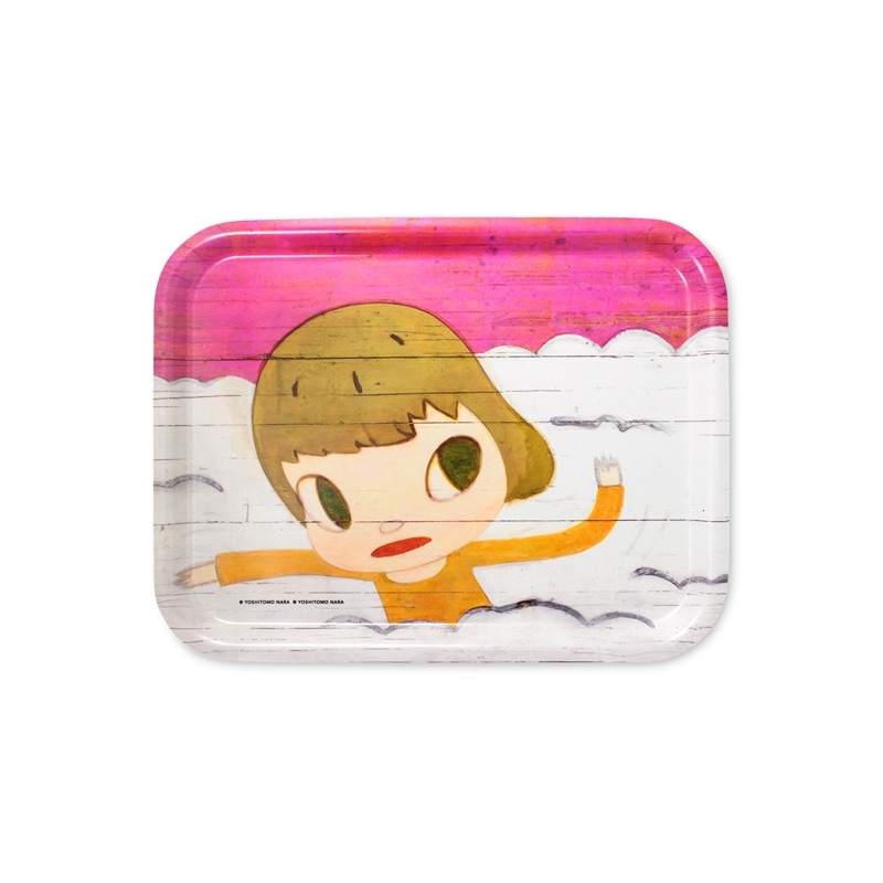 奈良美智 | アートトレイ …Words Mean Nothing at All (2012)| 森