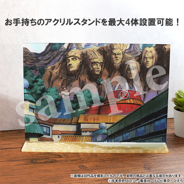 NARUTO-ナルト- 疾風伝 アクリルジオラマ 火影岩 | グッズ 通販