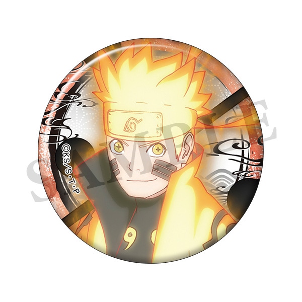 NARUTO THE LIVE 缶バッジ うちはサスケ ナルト20周年缶バッジ 【公式