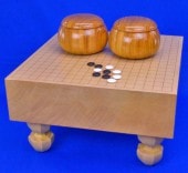 足付碁盤セット | 将棋盤碁盤駒碁石等販売の大阪の将棋囲碁専門店将碁屋