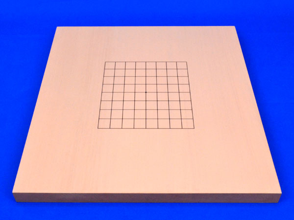 囲碁セット 9路19路両用新桂1寸卓上碁盤セット(ガラス碁石竹・栗碁笥
