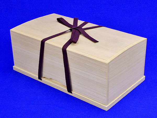 囲碁 木製碁笥 欅 特大 桐製碁笥箱付き ※蛤碁石36号まで収納可能