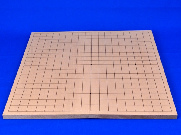 囲碁セット 新桂5号折碁盤セット(ガラス碁石梅・プラ碁笥銘木大) | 折