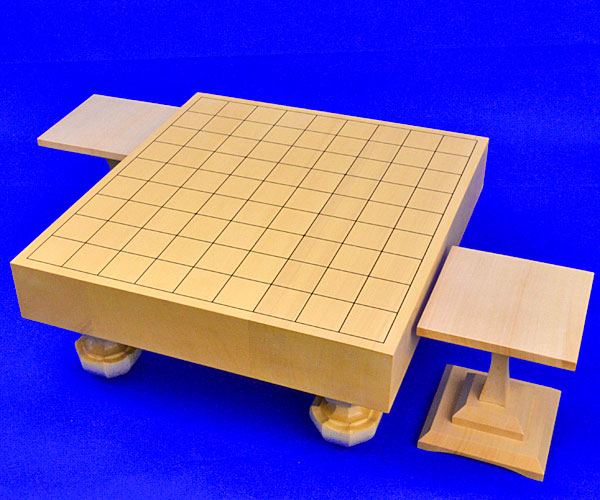 将棋盤 ヒバ2寸ハギ足付将棋盤(駒台付き) | 将棋盤,足付将棋盤 | 将棋