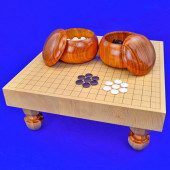 足付碁盤セット | 将棋盤碁盤駒碁石等販売の大阪の将棋囲碁専門店将碁屋