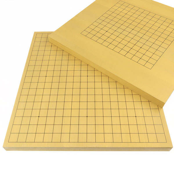 19路13路両用卓上囲碁盤 新かや1寸ハギ | 囲碁盤,卓上碁盤 | 将棋盤