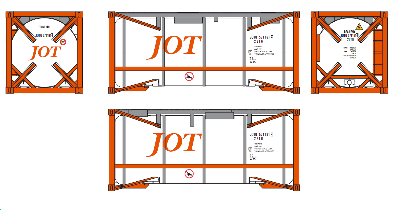 新作&再生産品発売 20ftタンクコンテナ – ポポンデッタの鉄道模型製品