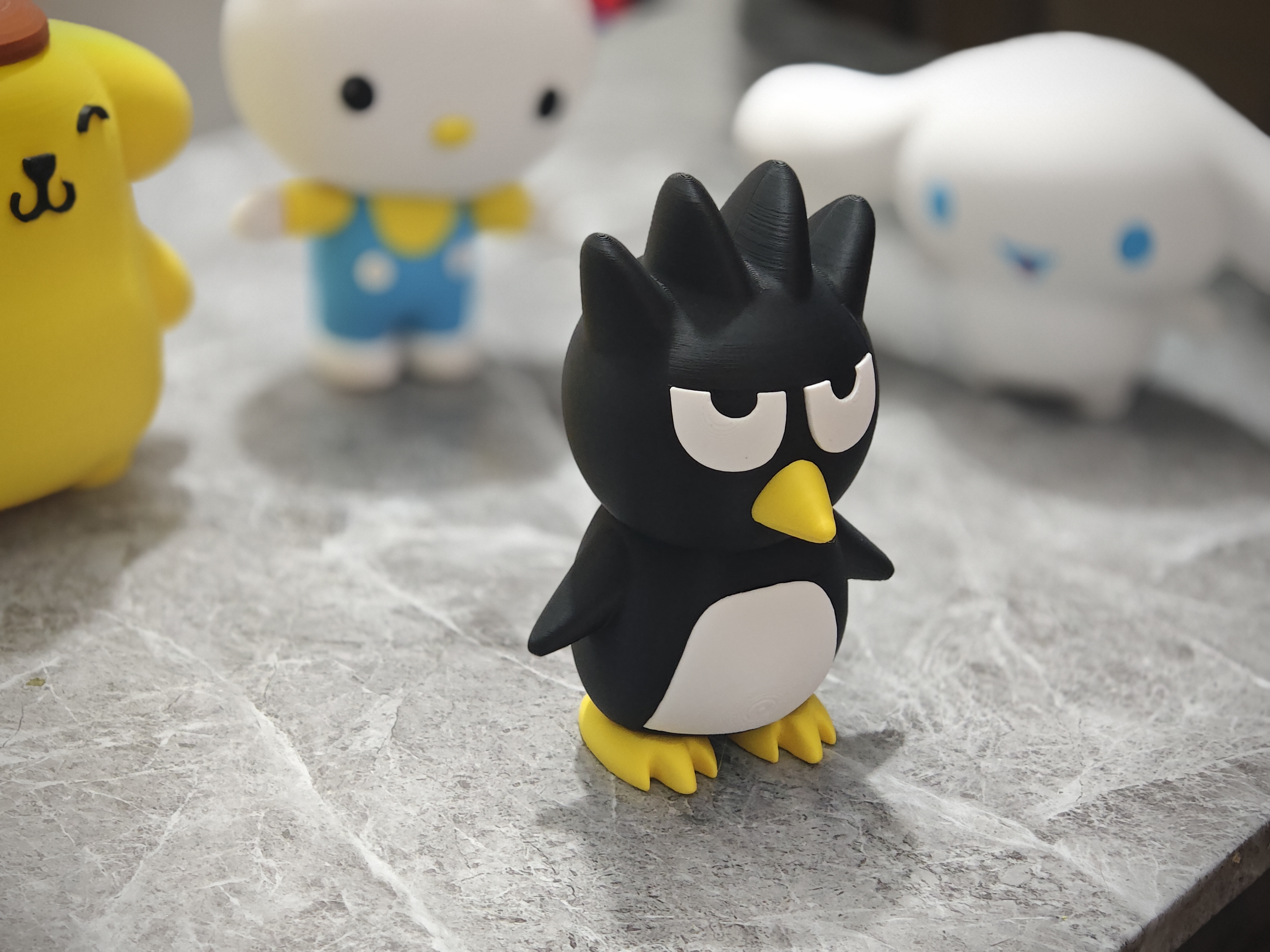 Sanrio---No AMS--- Badtz Maru, a cool penguin - Free 3D Print