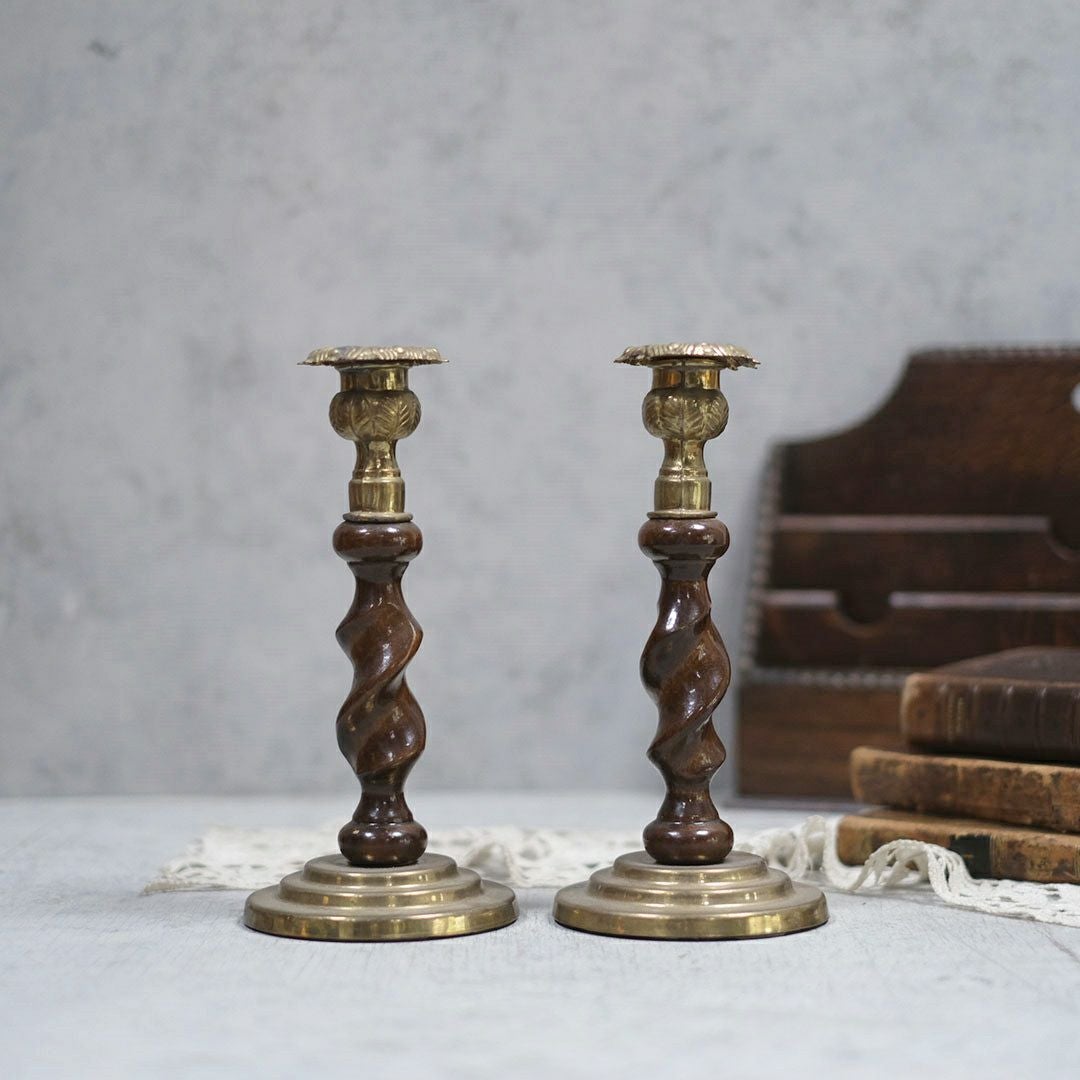 アンティークキャンドルスタンド 燭台(イギリス フランス ベルギー)の