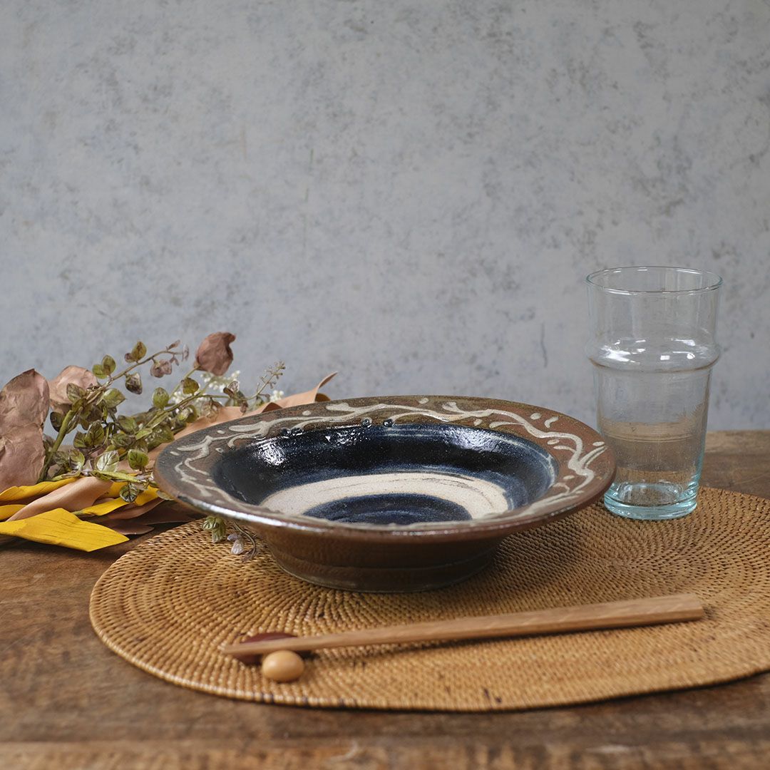 やちむん 沖縄 松田共司 4.5寸皿 中皿 読谷村北窯 一点物 の通販