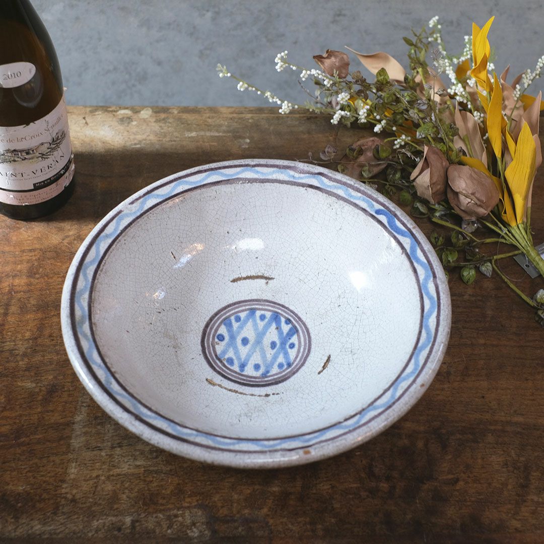 アンティークボウル キュノワール 陶器 フランスの通販 アンティーク