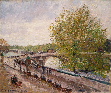 Pont Royal, Gray Weather, Afternoon, Spring. 1903 | カミーユ