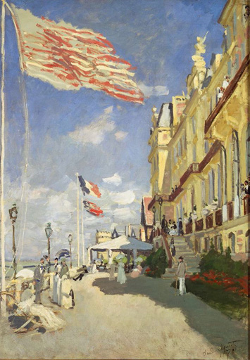 クロード・モネ、The Hotel des Roches Noires at