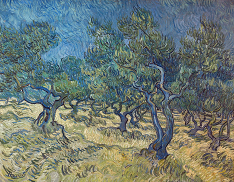 オリーブの木 Olive trees (Les Oiliviers). 1889. | フィンセント
