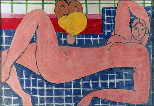 桃色の裸婦 | アンリ・マティス Henri Matisse | 絵画・イラスト