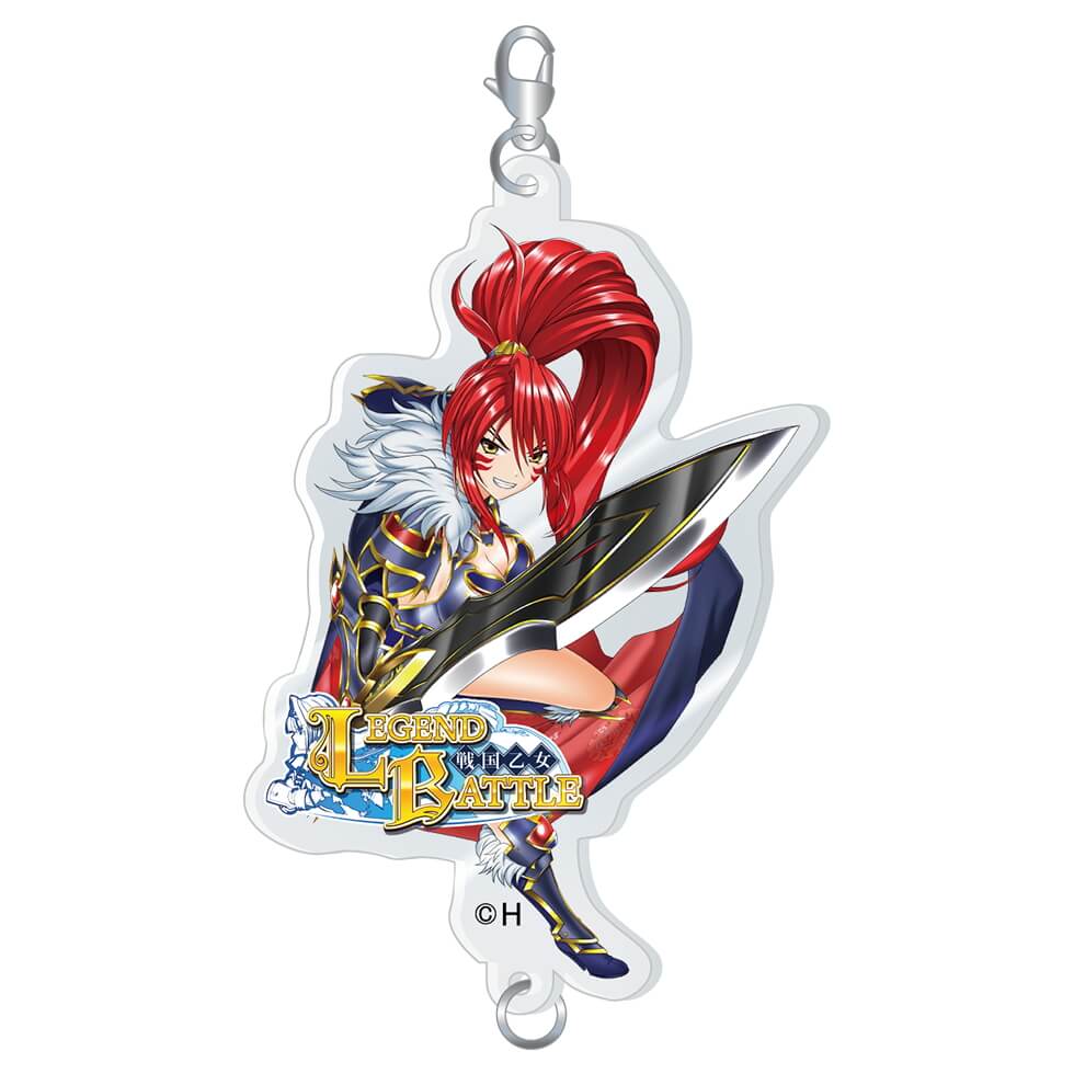 P戦国乙女 LEGENDBATTLE 図柄アクリルチャーム【ノブナガ】 | キュイン