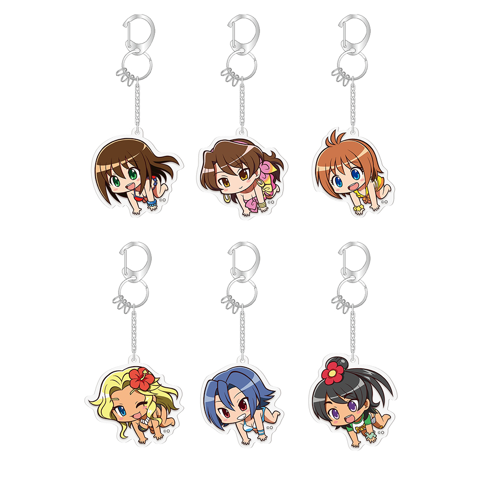 南国育ち かぎっ娘キーホルダーアクリルVer.【コンプリートセット