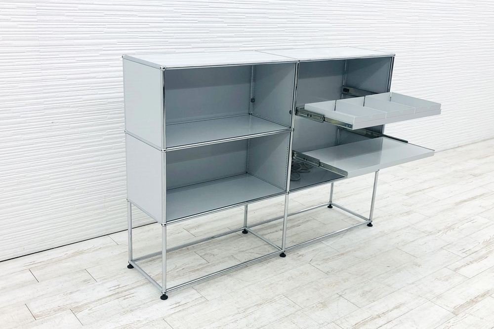 USMハラー 中古 ハラーシステム 2連 USM Haller 中古オフィス家具