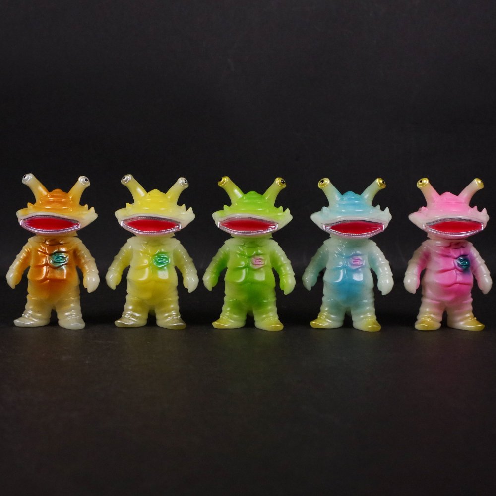 ブルマァク ウルトラQ ちびカネゴン 蓄光ゴールド/蓄光イエロー/蓄光