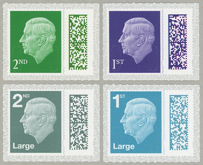 イギリス 2023年普通切手チャールズ国王 - 趣味の切手専門店マルメイト