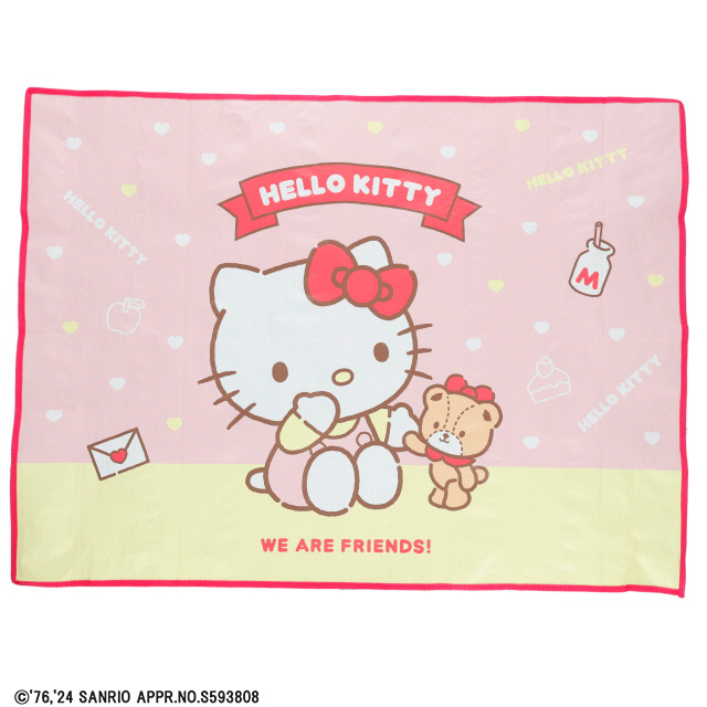 サンリオ ハローキティ キティとおともだち レジャーシート 中サイズ