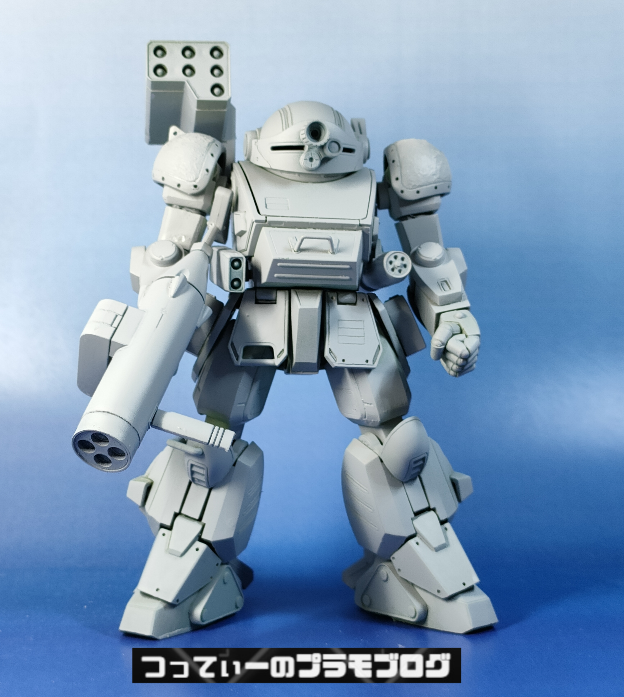 WAVE 1/35 スコープドッグ ターボカスタム 制作途中写真（サフチェック