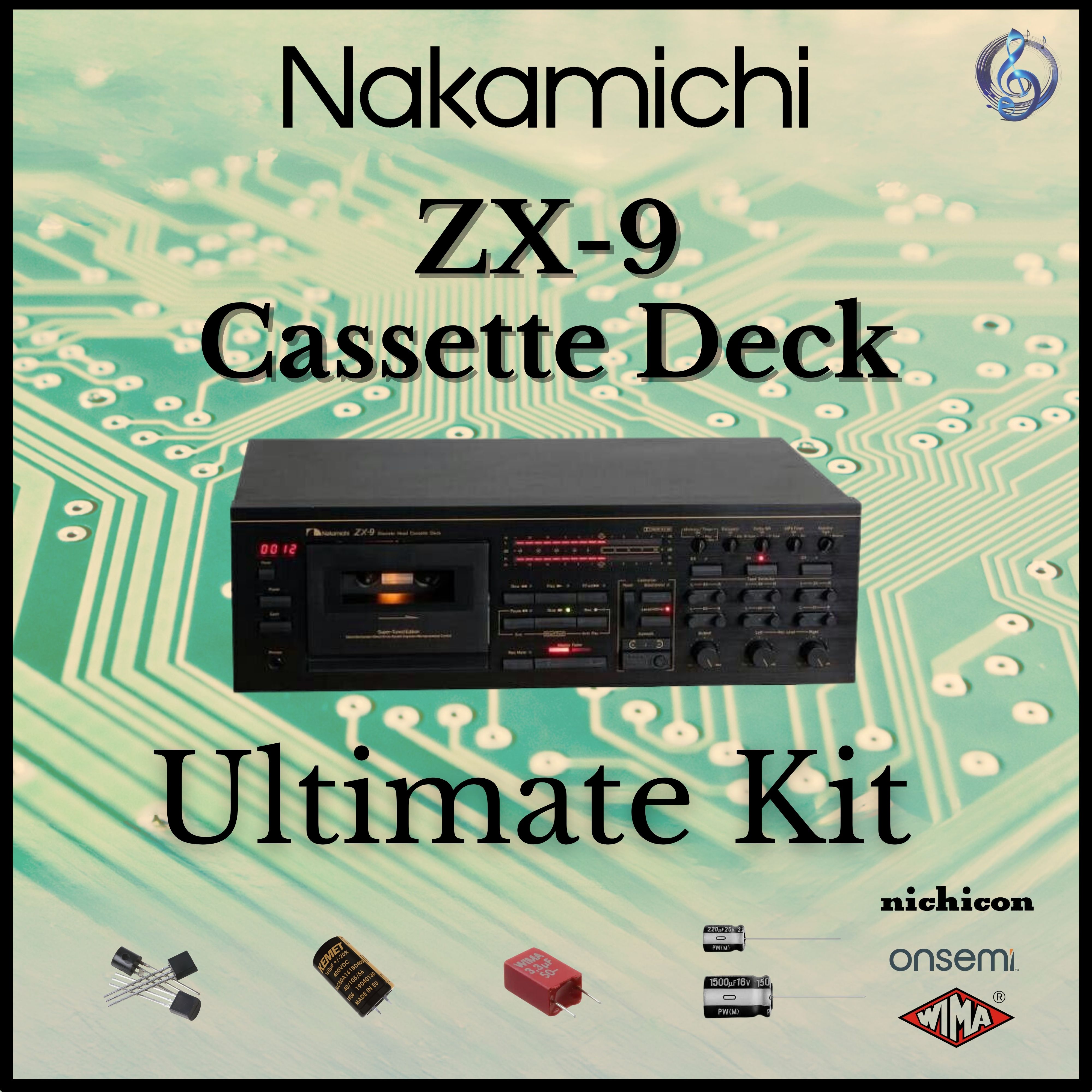 Nakamichi ZX-9 Cassette Deck Ultimate Kit – Stereo Hifi