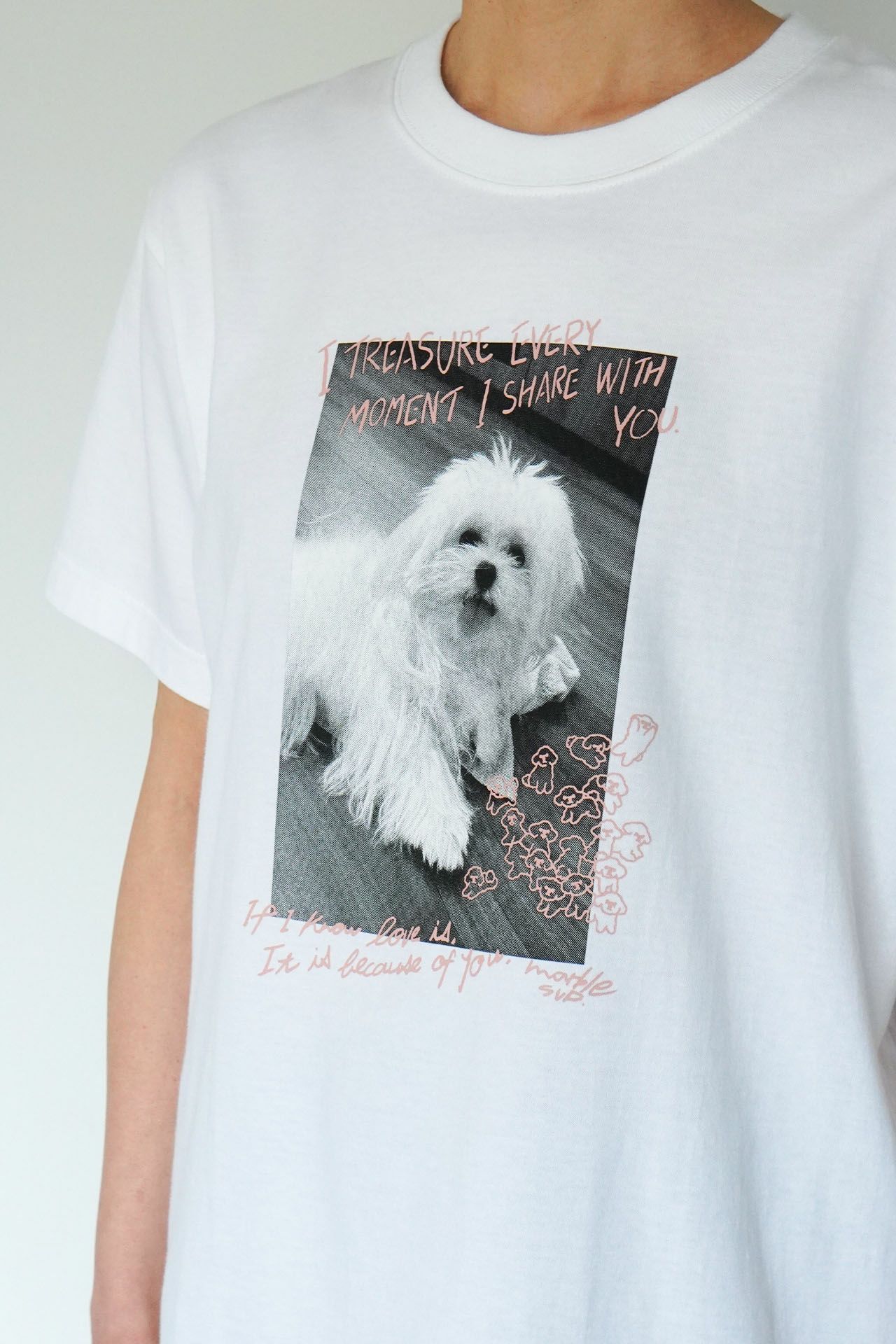 dog photo S/S Tシャツ | marble SUD(マーブルシュッド)公式通販
