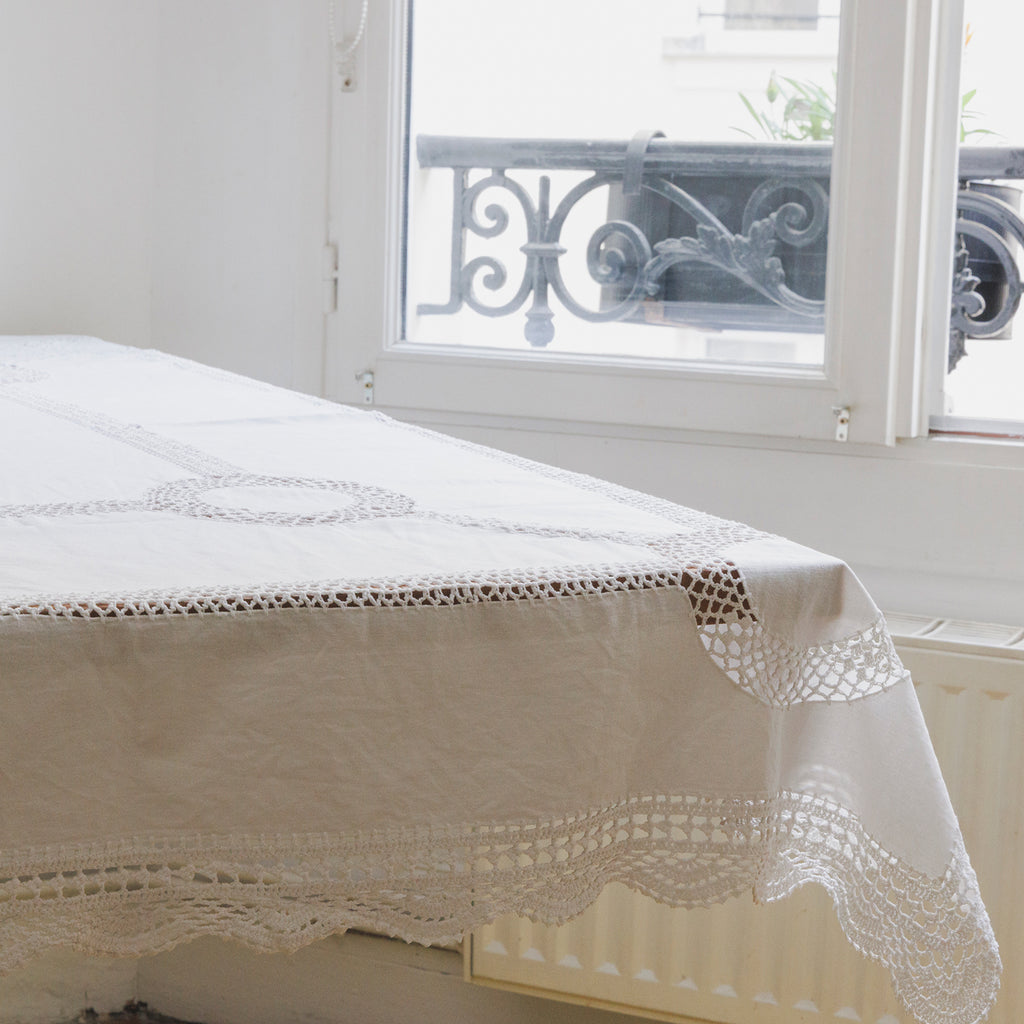 クロシェ編みのテーブルクロス | FIGARO Marché