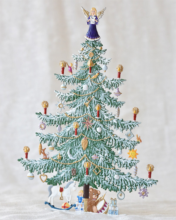 ドイツの錫飾り クリスマスツリー - メルヒェン