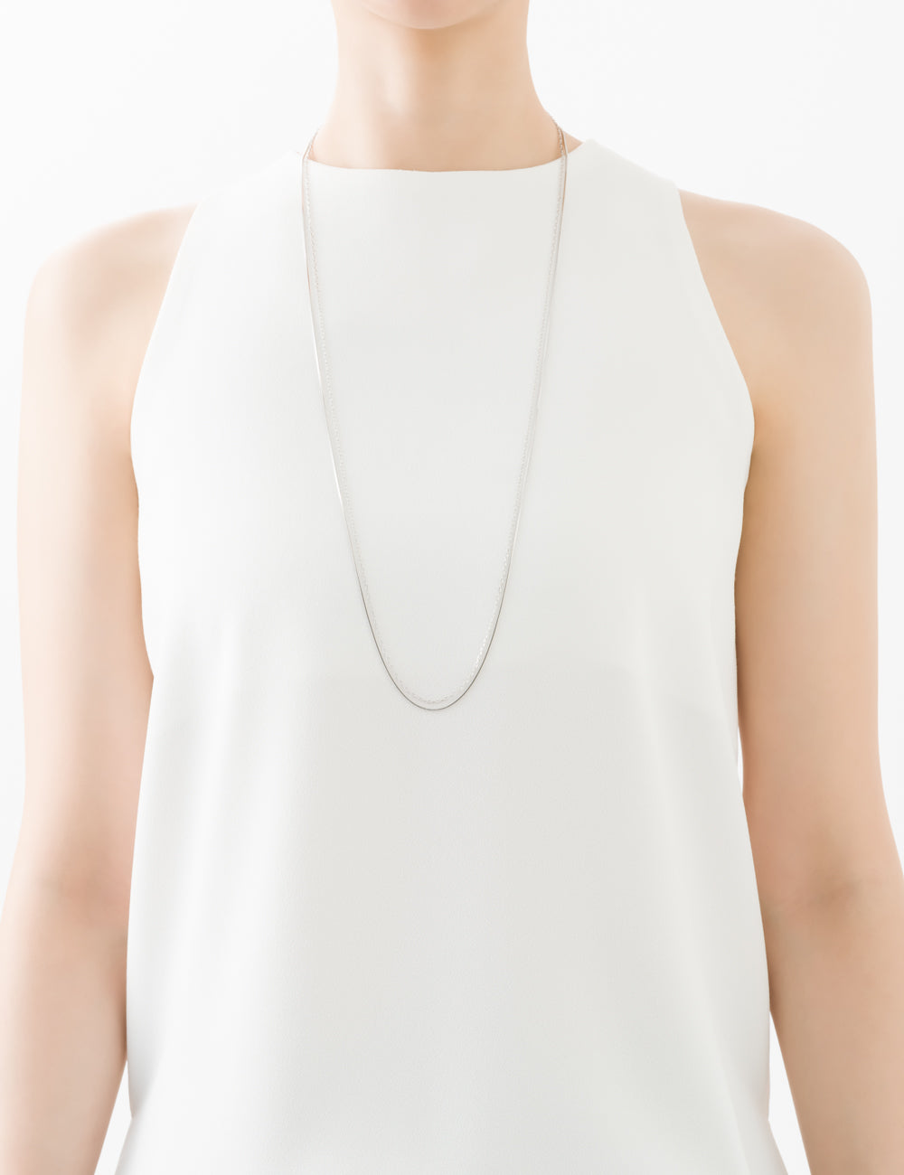 MARIHA(マリハ) Silent Rain ネックレス 2連 80cm (シルバーカラー