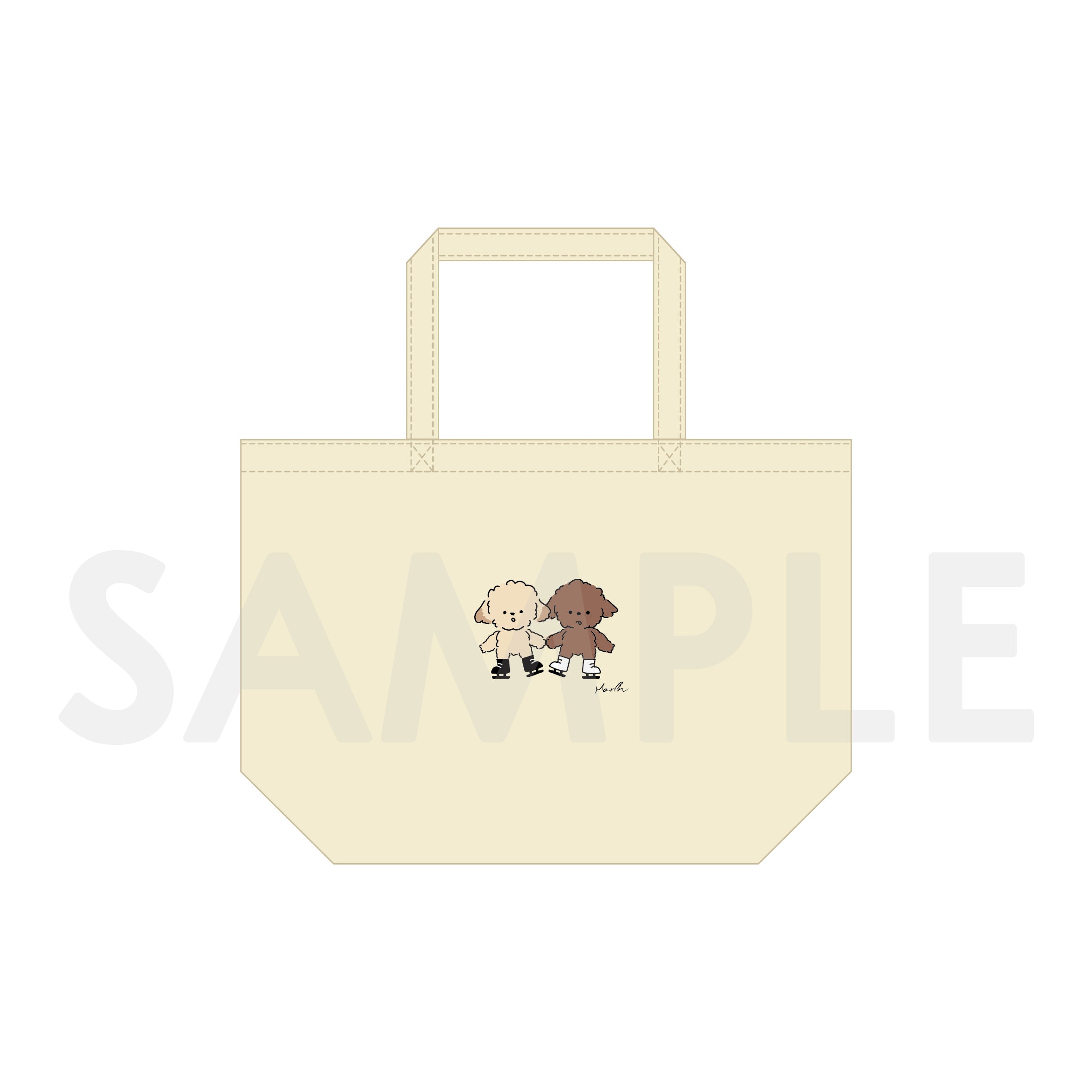 トートバッグ（愛犬 ver.） – 本田真凜オフィシャルサイト