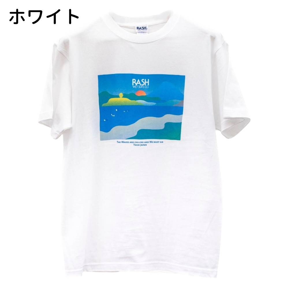 メンズ Tシャツ 2025 RASH THE WAVES ARE CALLING AND WE MUST GO TEAM